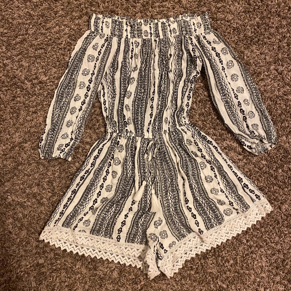 Abercrombie Off the Shoulder Romper